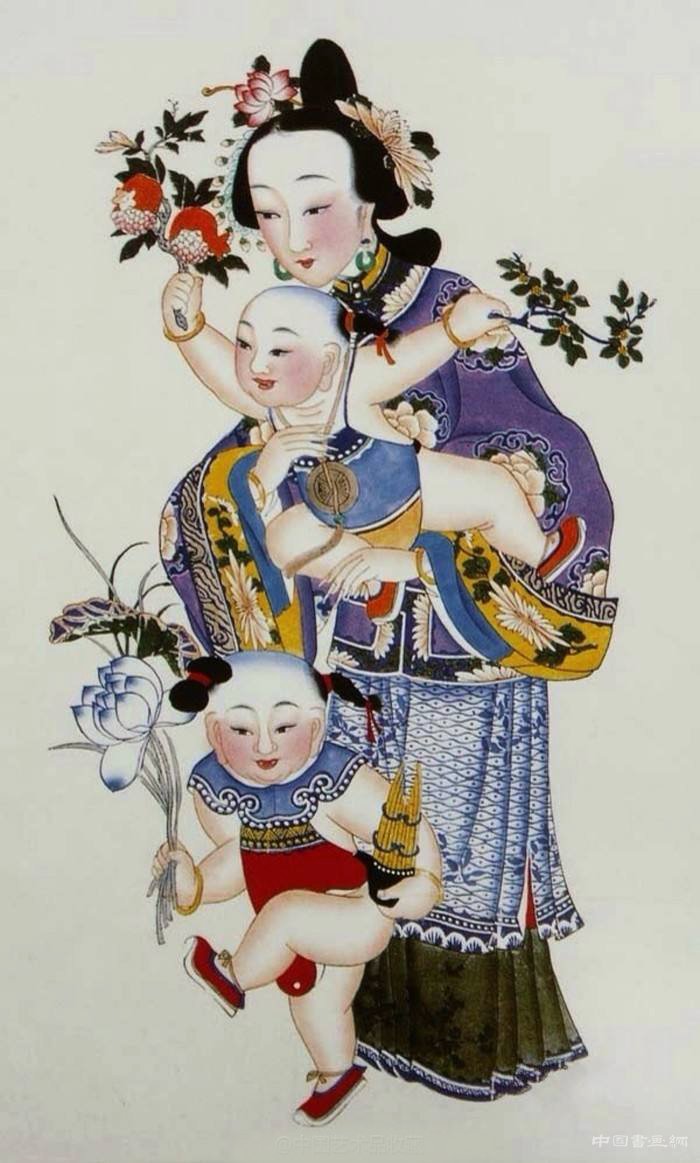 棘心夭夭 母氏劬勞：齊白石《柏壽》